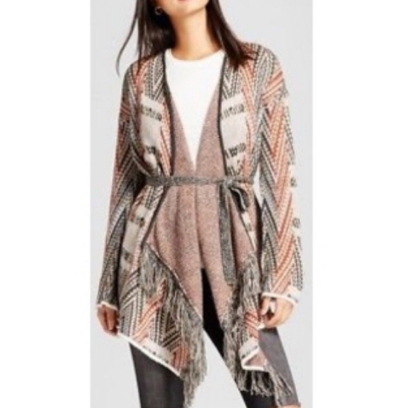 knox rose leopard cardigan